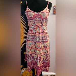 Boho Nepal Elephant Dress